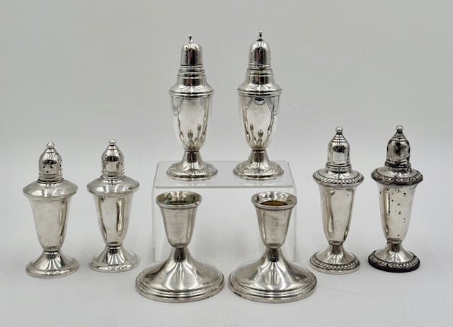 Collection of Assorted Weighted Sterling Silver (1 of 17)