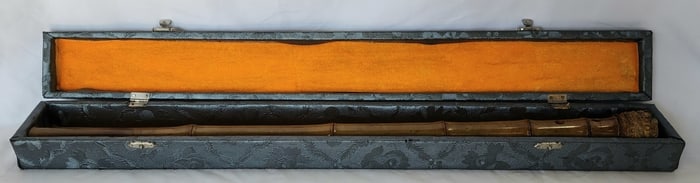 Japanese Shakuhachi Bamboo Flute w. Case
