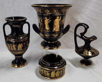 Spyropoulos Cobalt Blue 24K Gold Collection