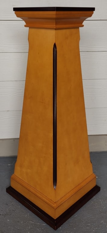 Sleek Small Hand Crafted Maple Pedestal (1 of 5)