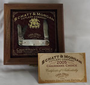 Schatt & Morgan Cutlery Co. 2005 Collectors Knife
