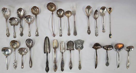 Asstd. Sterling Silver Serving Pieces - 26.3oz TW