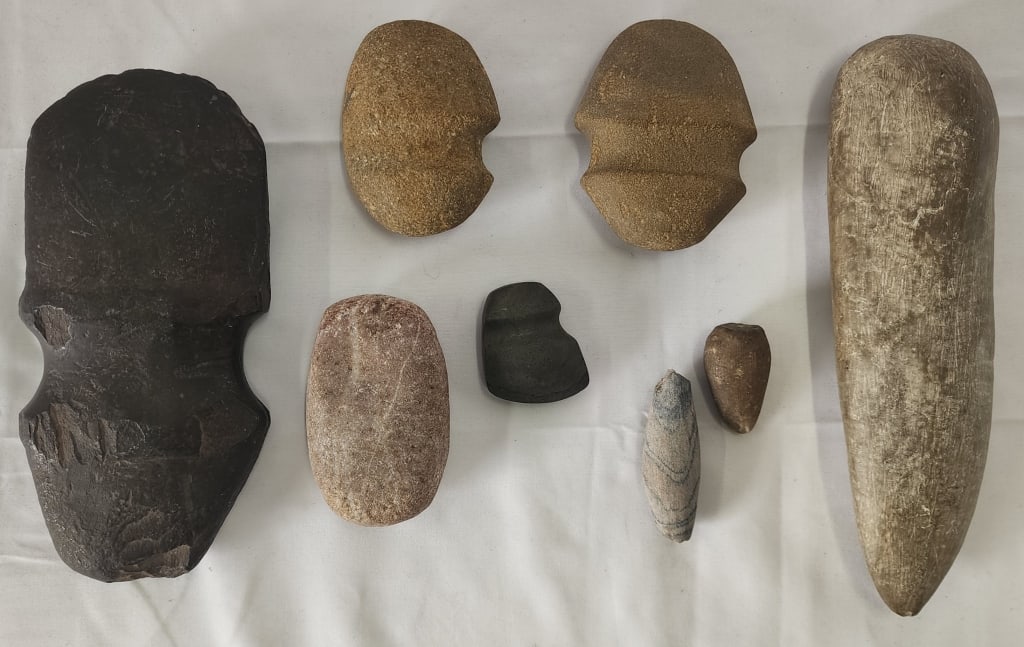 Assorted Native American Ancient Stones (1 of 1)