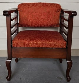 1920's Art Deco Utico Beech Music Piano Chair