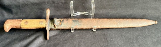Vintage Swiss Army Schmidt Rubin K31 Bayonet