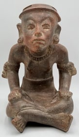 Vintage Aztec Terra Cotta Clay Primitive Figure