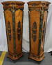 French Empire Style Marble Top Pedestals