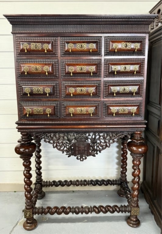 Beautiful Portuguese Cabinet on Stand (1 of 13)