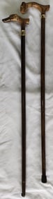 Pair of Harvey Style Walking Sticks