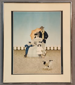 Jan Balet Signed Serigraph Art Print