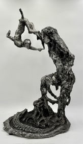 Large Unique Modern Metal Sculpture