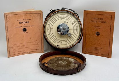 Vintage American Paulin System Altimeter