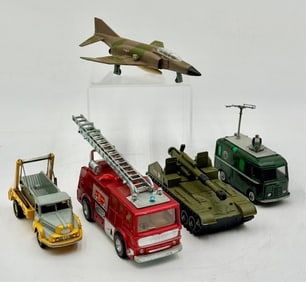5pc Collection Vintage Dinky Toys