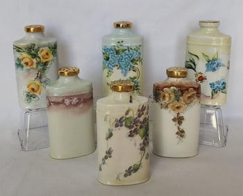 Assorted Vintage Hand Painted Powder Shakers
