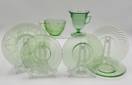 Assorted Uranium Glass