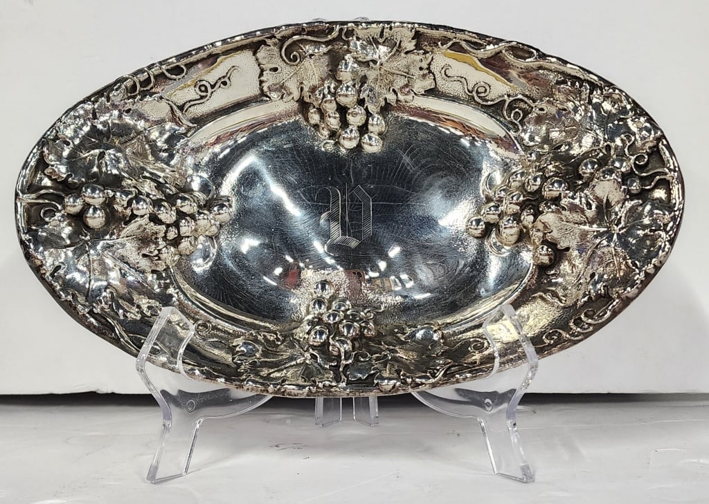 Redlich Sterling Silver Oval Dish- 7.14oz (1 of 7)