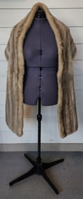 Vintage Caramel Mink Shrug