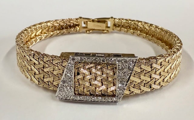 14K Women's Diamond Bracelet Watch - 27.5g TW (1 of 20)