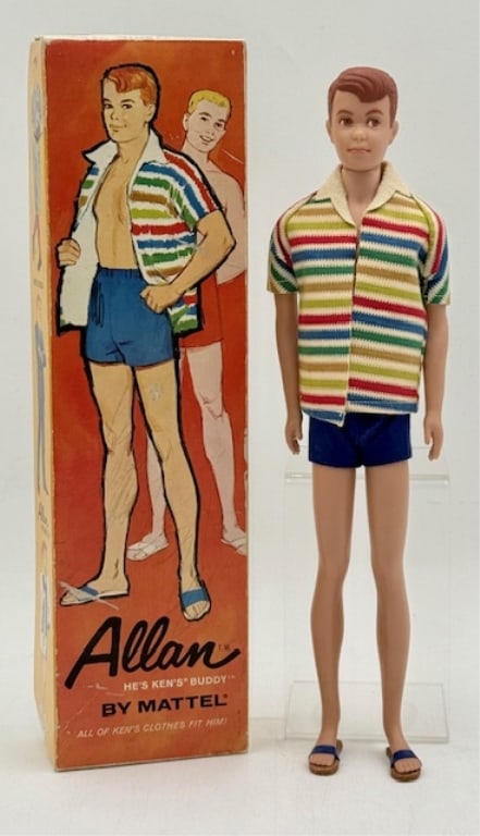 Vintage 1960's Mattel Allan Doll (1 of 14)