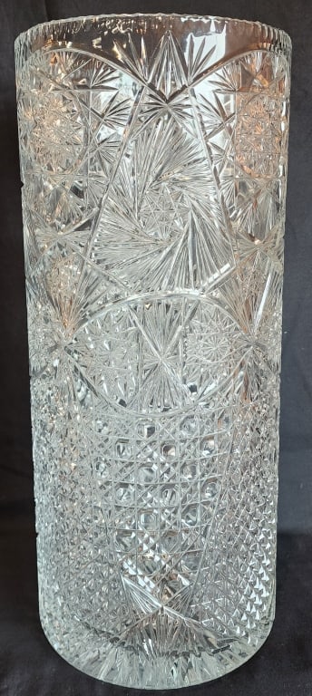 Large Cut Glass Umbrella Holder (1 of 6)