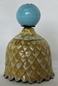 19th Century Chinese Mandarin Qing Enamel Bell