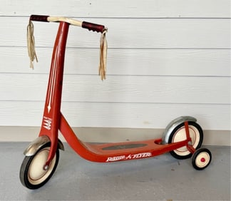 Vintage Radio Flyer Retro Red Child's Scooter