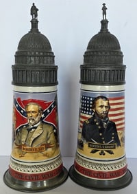 Pr. Budweiser Civil War Commemorative Steins