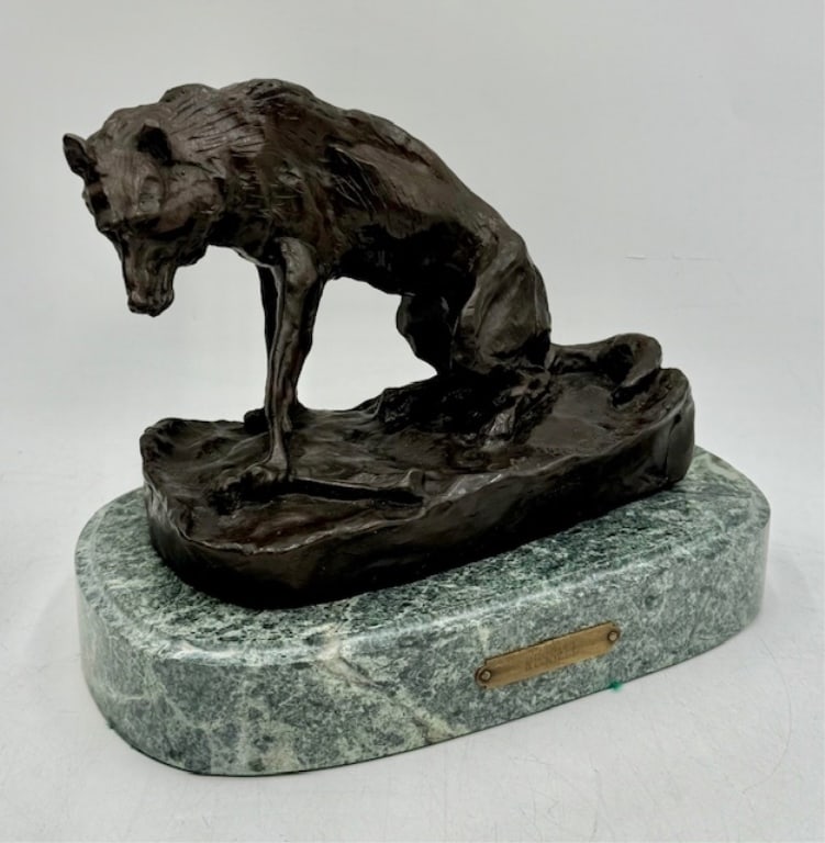 'Lone Wolf' Bronze After C.M. Russell (1 of 12)