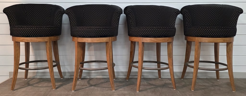 Swaim Design Contemporary Cushioned Bar Stools (1 of 7)