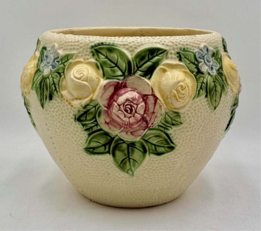 Vintage 12.5" Roseville Pottery Rozane Jardiniere (1 of 15)