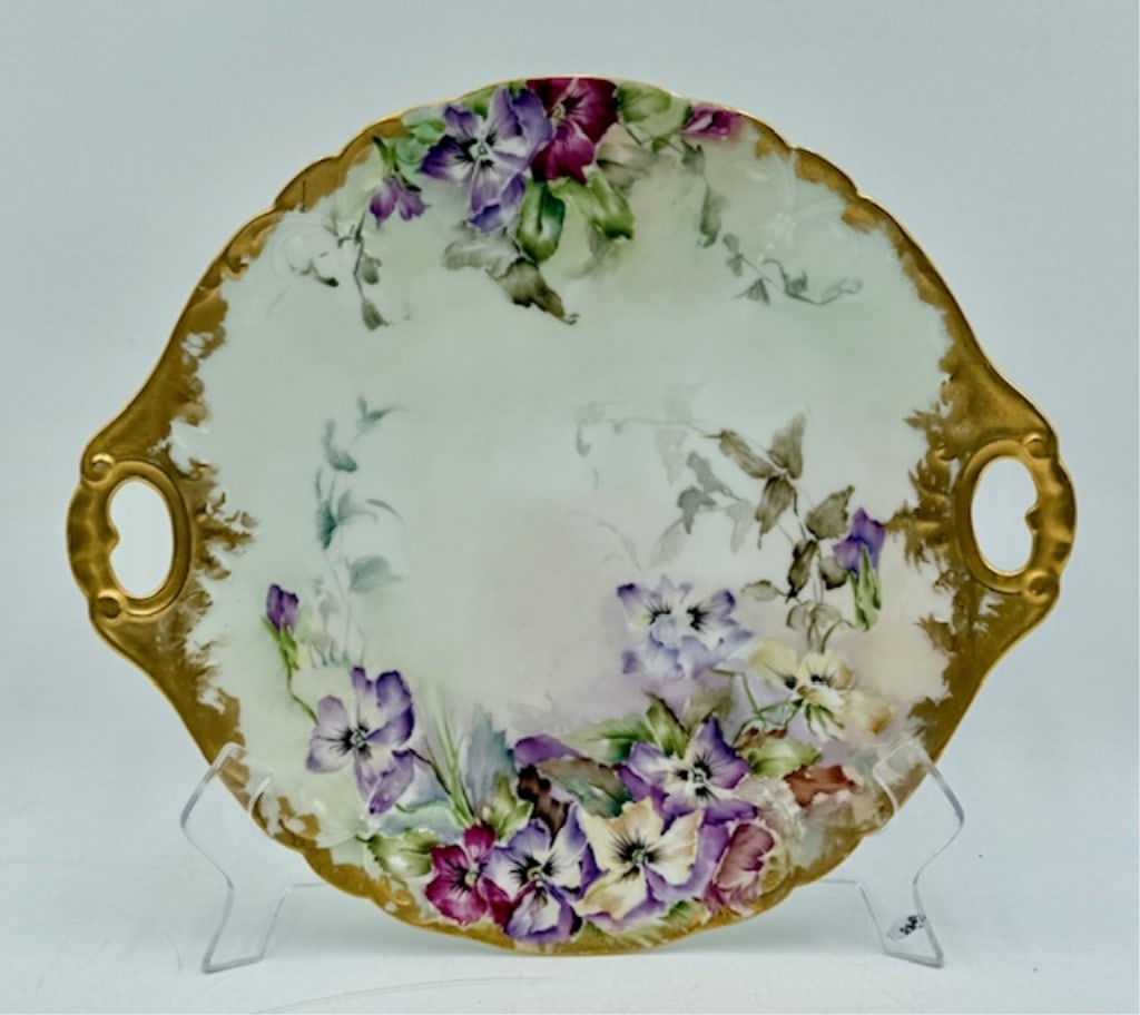 Vintage J.P.L. France Hand Painted Serving Dish (1 of 7)