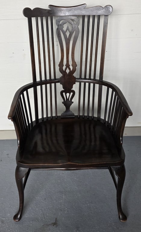Antique Windsor Arm Chair (1 of 6)