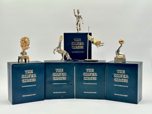 5pc Sascha Brastoff Sterling Circus Pieces (1 of 20)