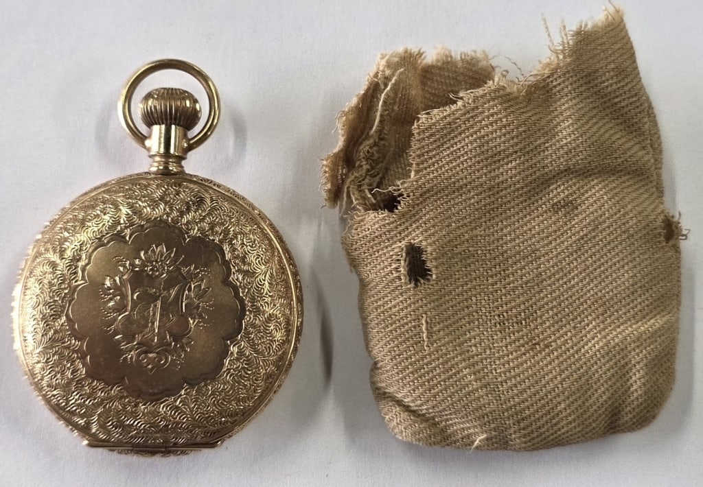 Beautiful Antique 14k Waltham Pocket Watch (1 of 12)