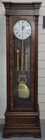 Sligh Trend Mahogany Grandfather Clock