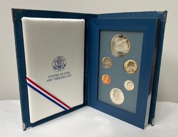1987 Prestige Constitution Coin Set - Proof