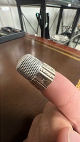 Antique Sterling Thimble Size 9 by Simons Brothers