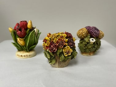 Three Harmony Kingdom Lord Byron's Harmony Garden Box Figurines