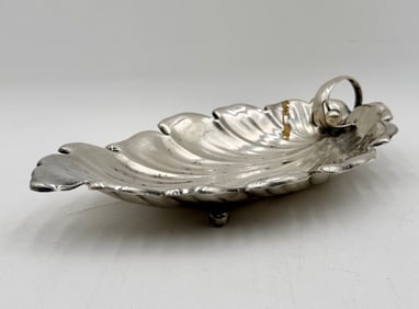 Sterling Silver Leaf Tray - 5.795oz