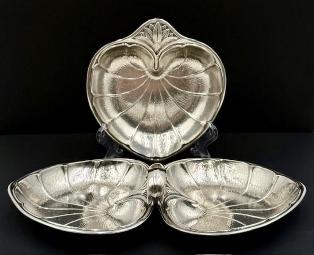 Sterling Silver Webster Serving Trays - 8.055oz TW (1 of 12)