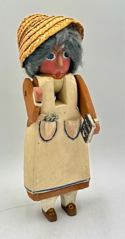 Handcrafted Mary Myers Folk Art Nutcracker (1 of 12)