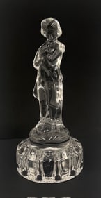 Cambridge Glass Co. 'Draped Lady' Flower Frog