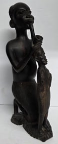 Vintage Hand Carved Makonde Man