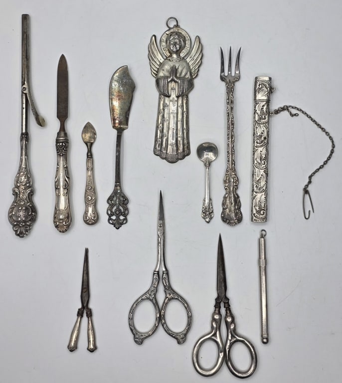 Assorted Vintage Sterling Silver Collectibles (1 of 6)