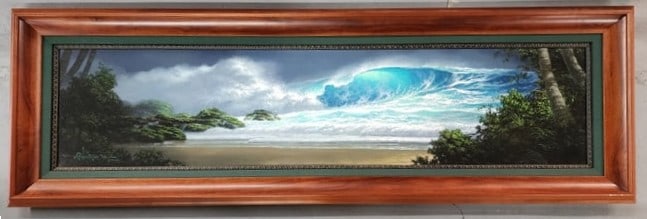 Signed Ray Tabora "Island Breakers" Giclee