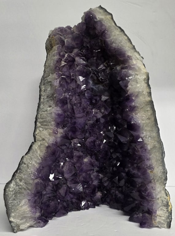 Stunning Deep Purple Amethyst Crystal Geode (1 of 9)