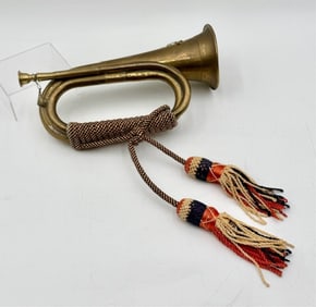 Vintage South Staffordshire Brass & Copper Bugle