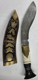 Vintage Nepalese Kukri Gurkha Fighting Knife