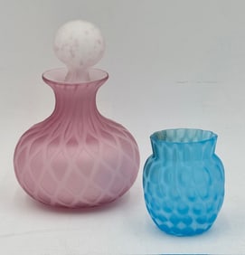 Beautiful Satin Glass Collectibles