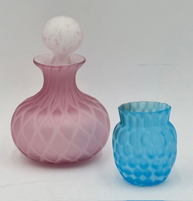 Beautiful Satin Glass Collectibles (1 of 9)